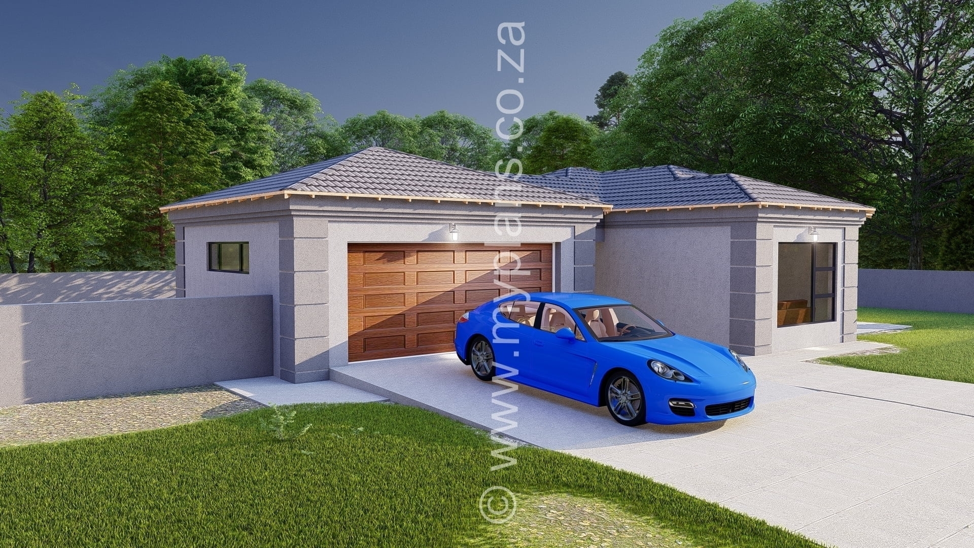 2 Bedroom House Plan BLA 107S My Building Plans South Africa 2 Bedroom House Plan BLA 107S My Building Plans South Africa