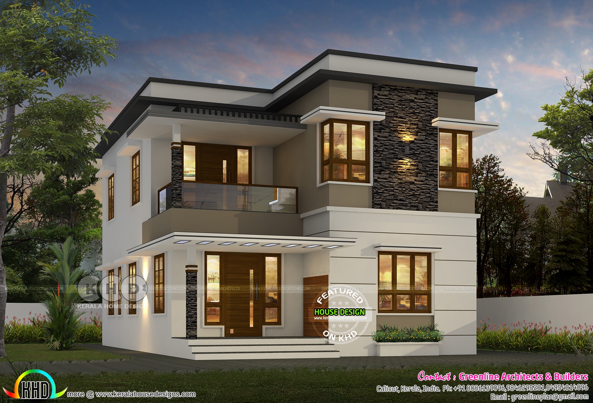 Four Bedroom House Plans In Kerala