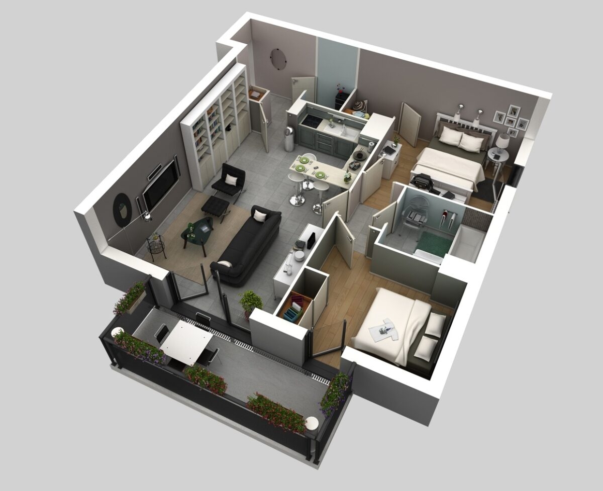 2 Bedroom Apartment House Plans 2 Bedroom Apartment House Plans