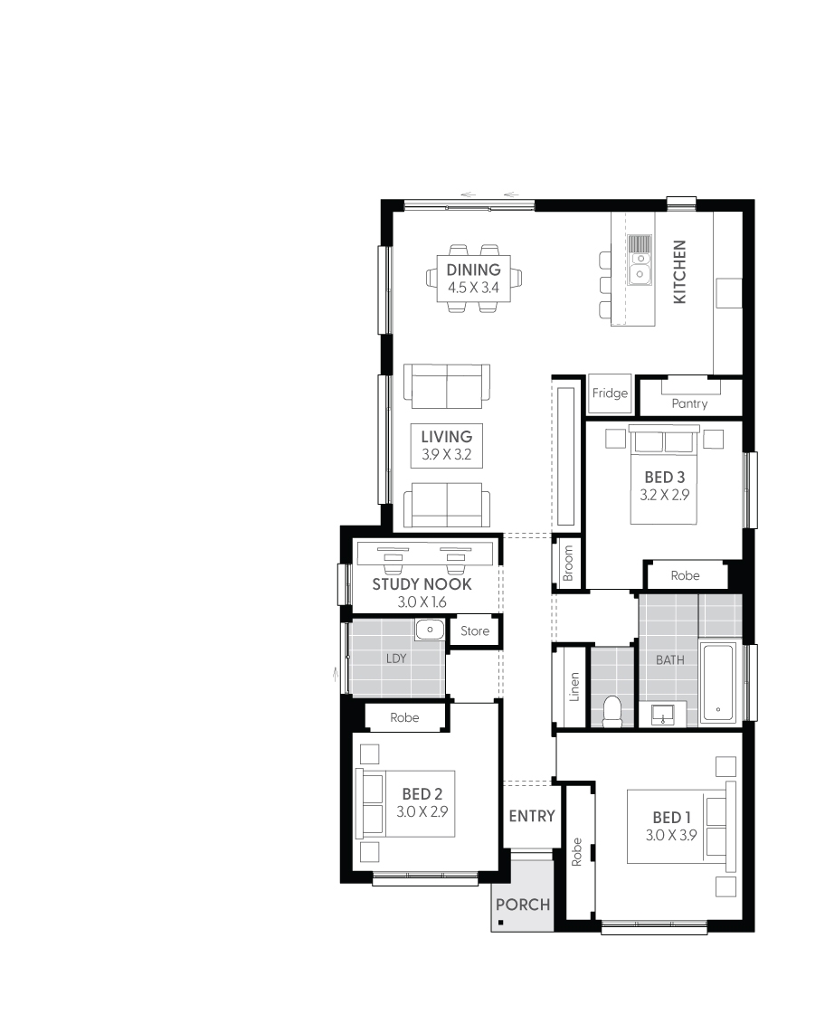 2 Bedroom Houses With Floor Plans 2 Bedroom Houses With Floor Plans