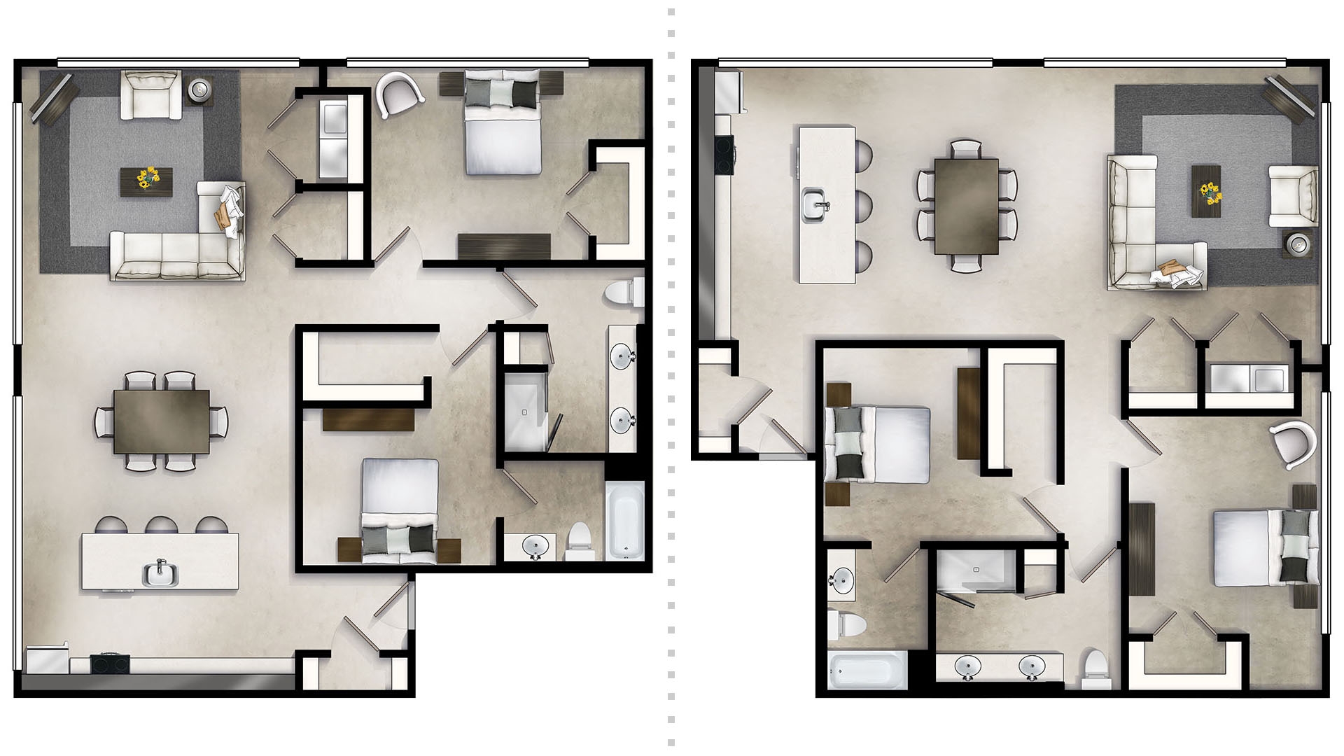 2 Bedroom Loft Floor Plans In Birmingham The Denham Building