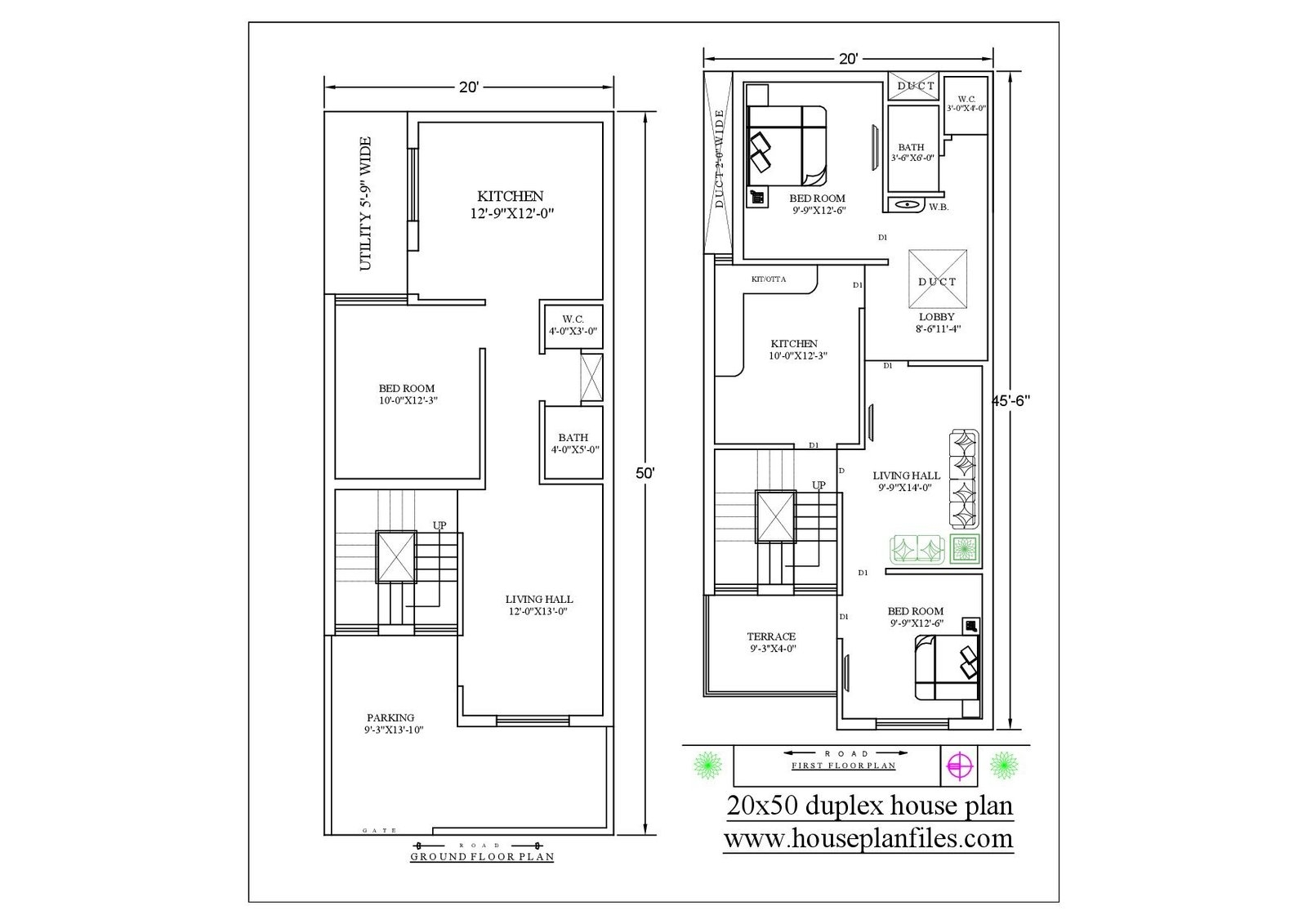Double Bedroom House Plans East Facing