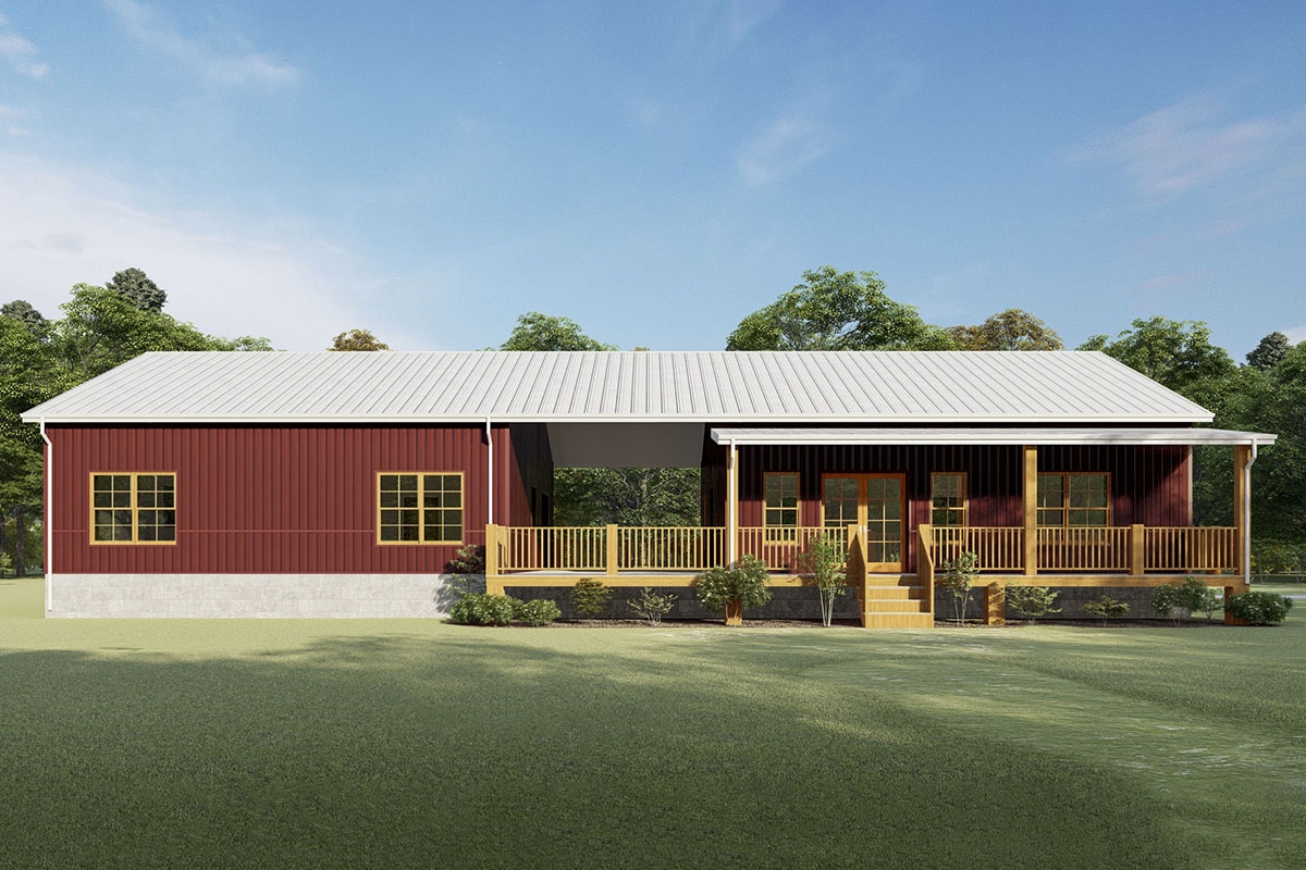 2300 Square Foot Dog Trot House Plan 777029MTL Architectural Designs House Plans 2300 Square Foot Dog Trot House Plan 777029MTL Architectural Designs House Plans