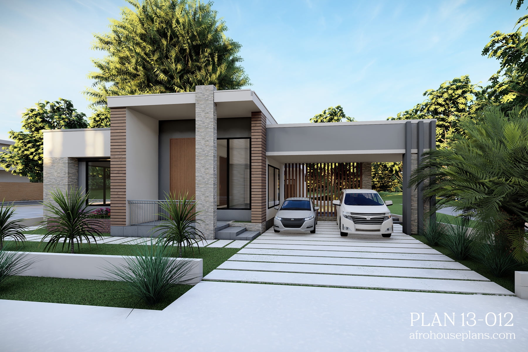 Modern 3 Bedroom House Plans Modern 3 Bedroom House Plans