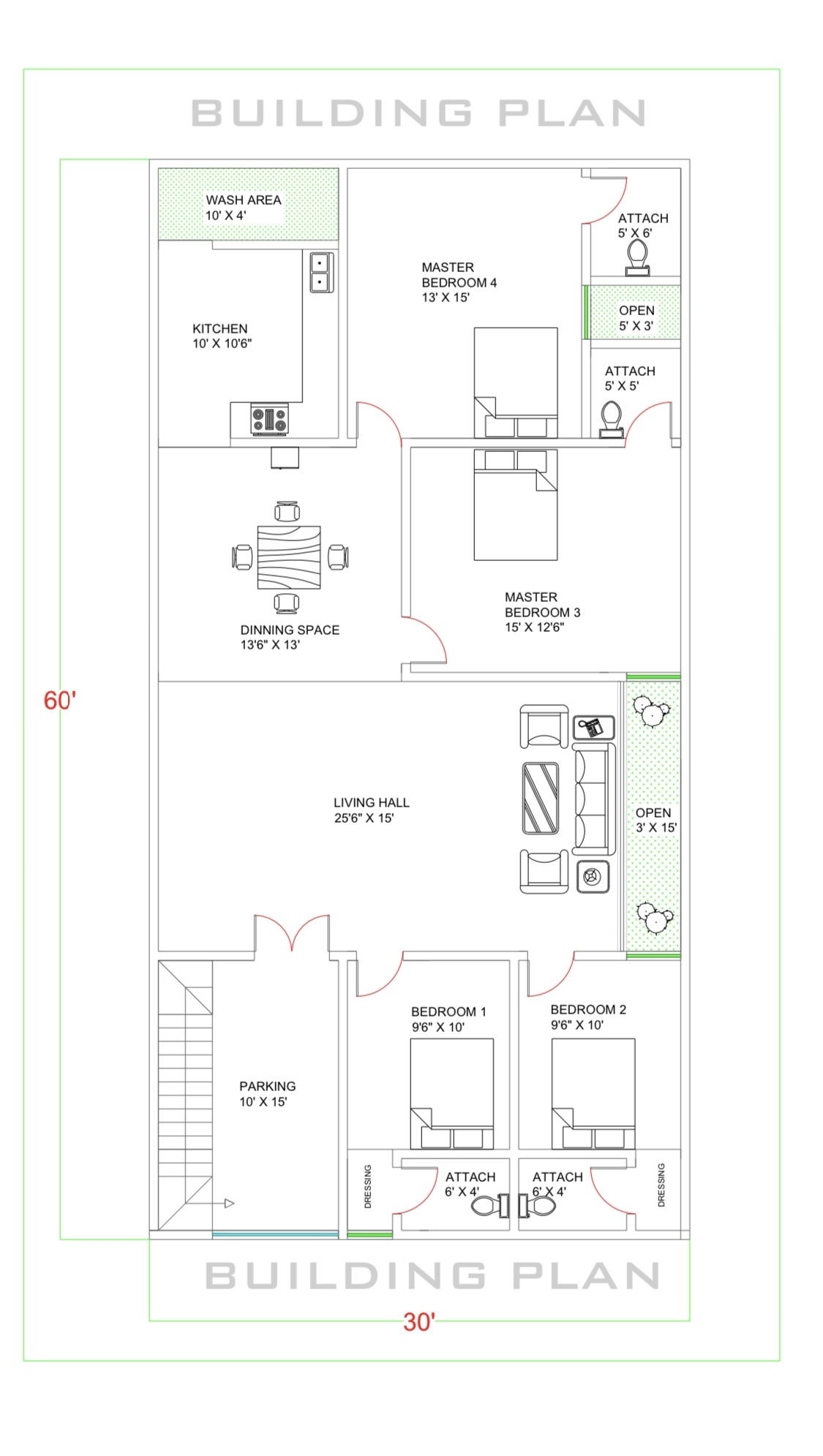 30 X 60 FEET 4BHK HOUSE DESIGN 30 60 HOUSE DESIGN 30 BY 60 GHAR KA 30 X 60 FEET 4BHK HOUSE DESIGN 30 60 HOUSE DESIGN 30 BY 60 GHAR KA