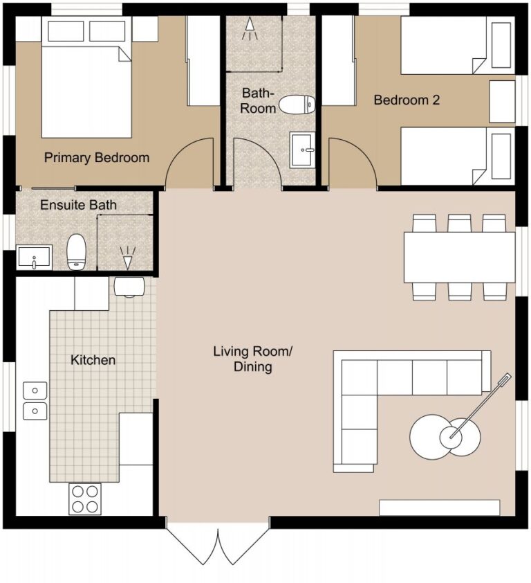 30x30 Floor Plan