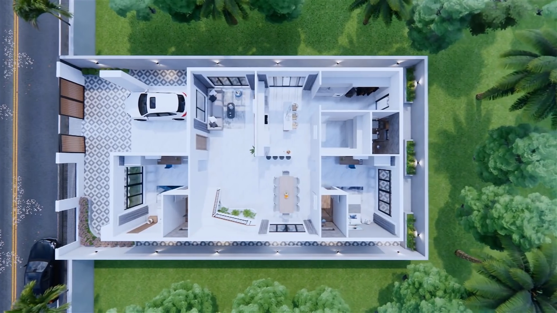 33X56 House Design Plans 10x17 Meter Modern House 6 Bedrooms 8 33X56 House Design Plans 10x17 Meter Modern House 6 Bedrooms 8