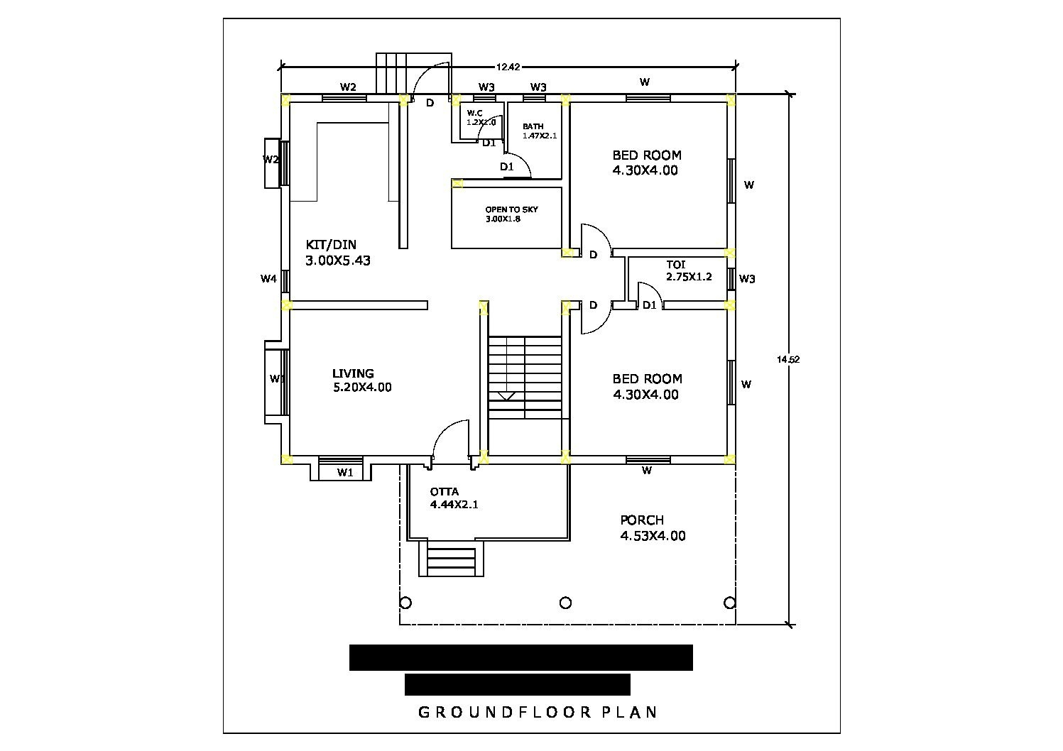 39 46 Sqft 200 Gaj Home Design House Plan Files 39 46 Sqft 200 Gaj Home Design House Plan Files