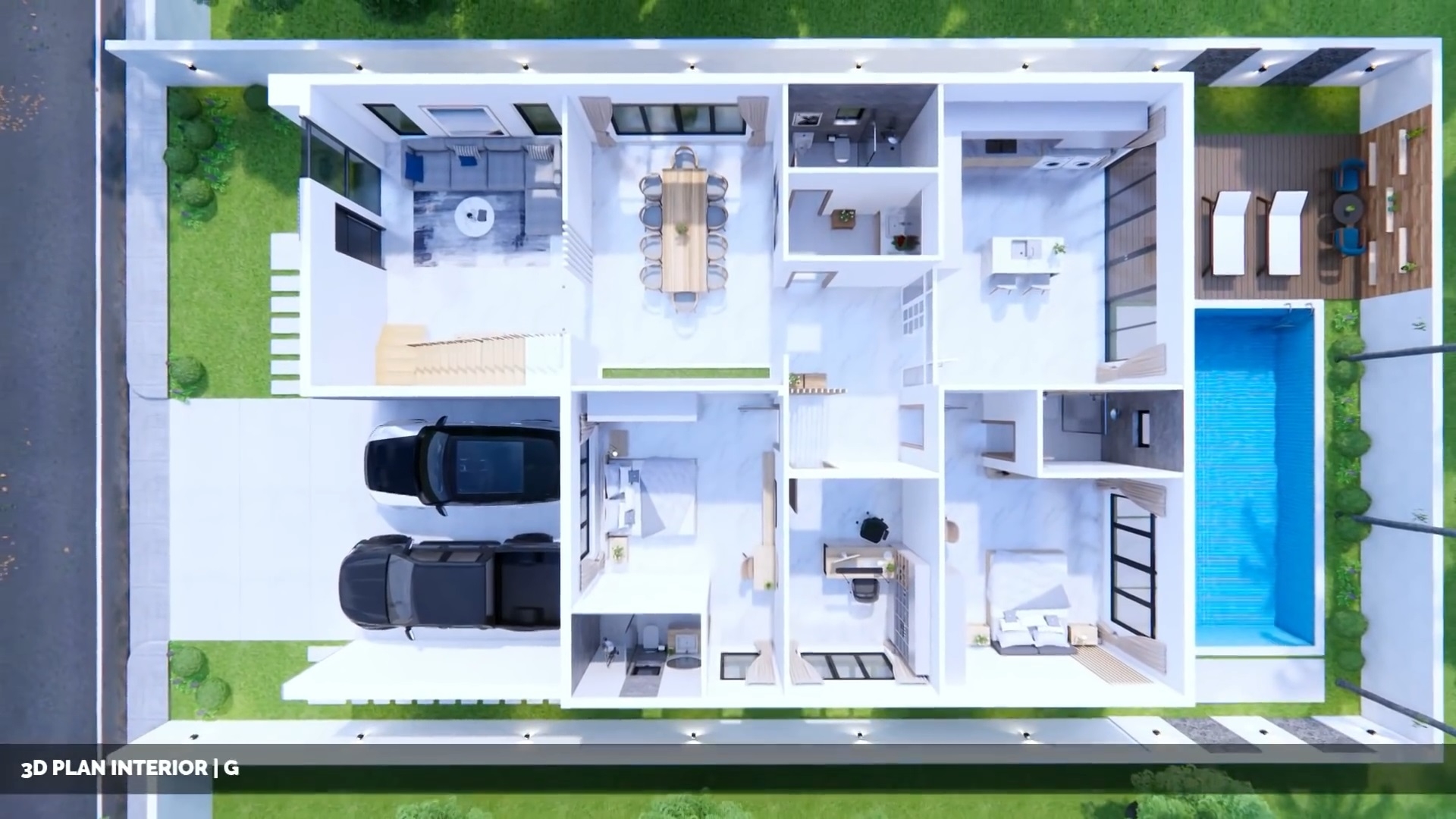 39x56 House Plans 3d 12x17 Meter 6 Bed 8 Bath House Plans 3D 39x56 House Plans 3d 12x17 Meter 6 Bed 8 Bath House Plans 3D