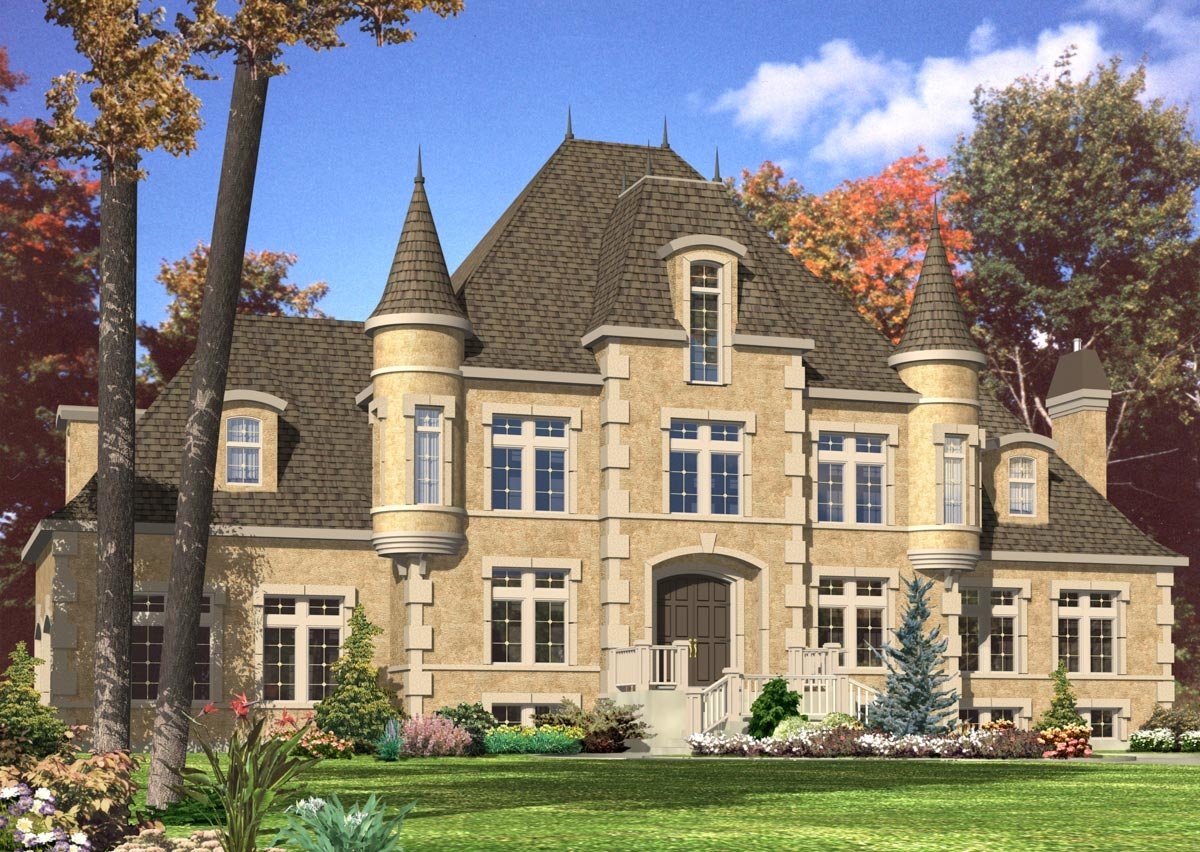 4 Bed French Chateau House Plan 9025PD Architectural Designs 4 Bed French Chateau House Plan 9025PD Architectural Designs