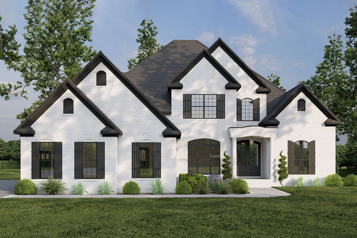 4 Bed Traditional Home Plan With Painted Brick Exterior And Lower Level Expansion 3768 Sq Ft 70838MK Architectural Designs House Plans 4 Bed Traditional Home Plan With Painted Brick Exterior And Lower Level Expansion 3768 Sq Ft 70838MK Architectural Designs House Plans