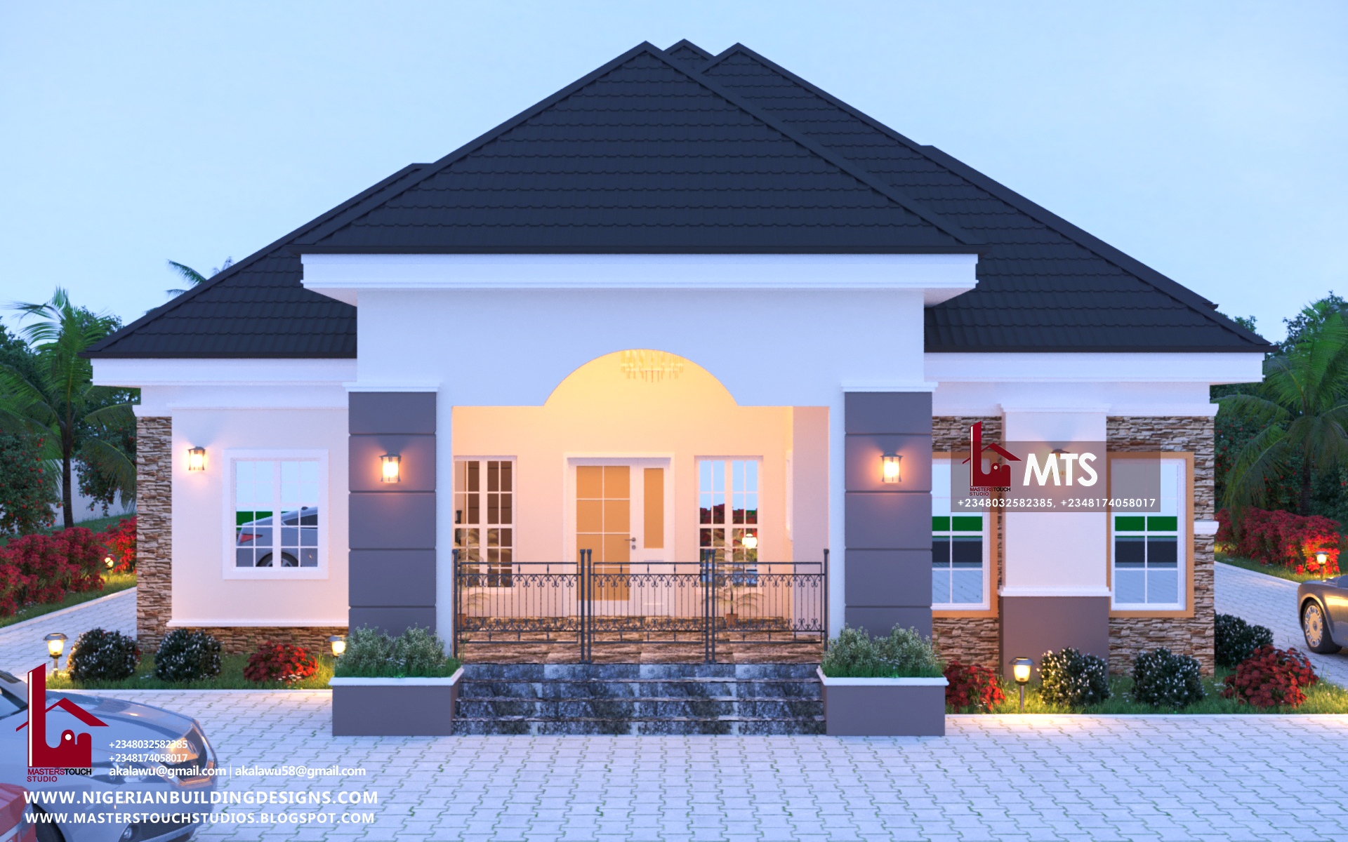 Nigeria House Plan 4 Bedroom