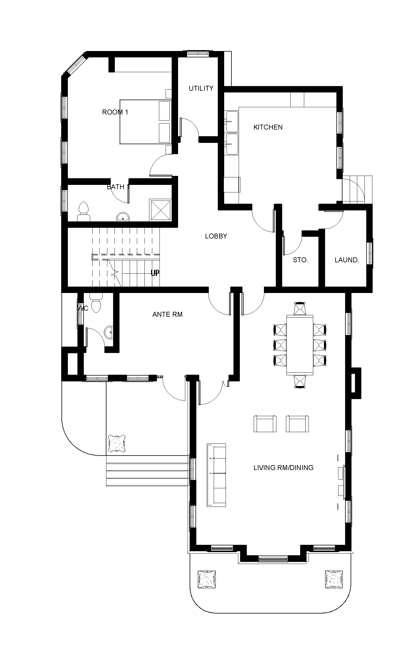 4 Bedroom Duplex Ref 4065 House Plan View NIGERIAN HOUSE PLANS 4 Bedroom Duplex Ref 4065 House Plan View NIGERIAN HOUSE PLANS