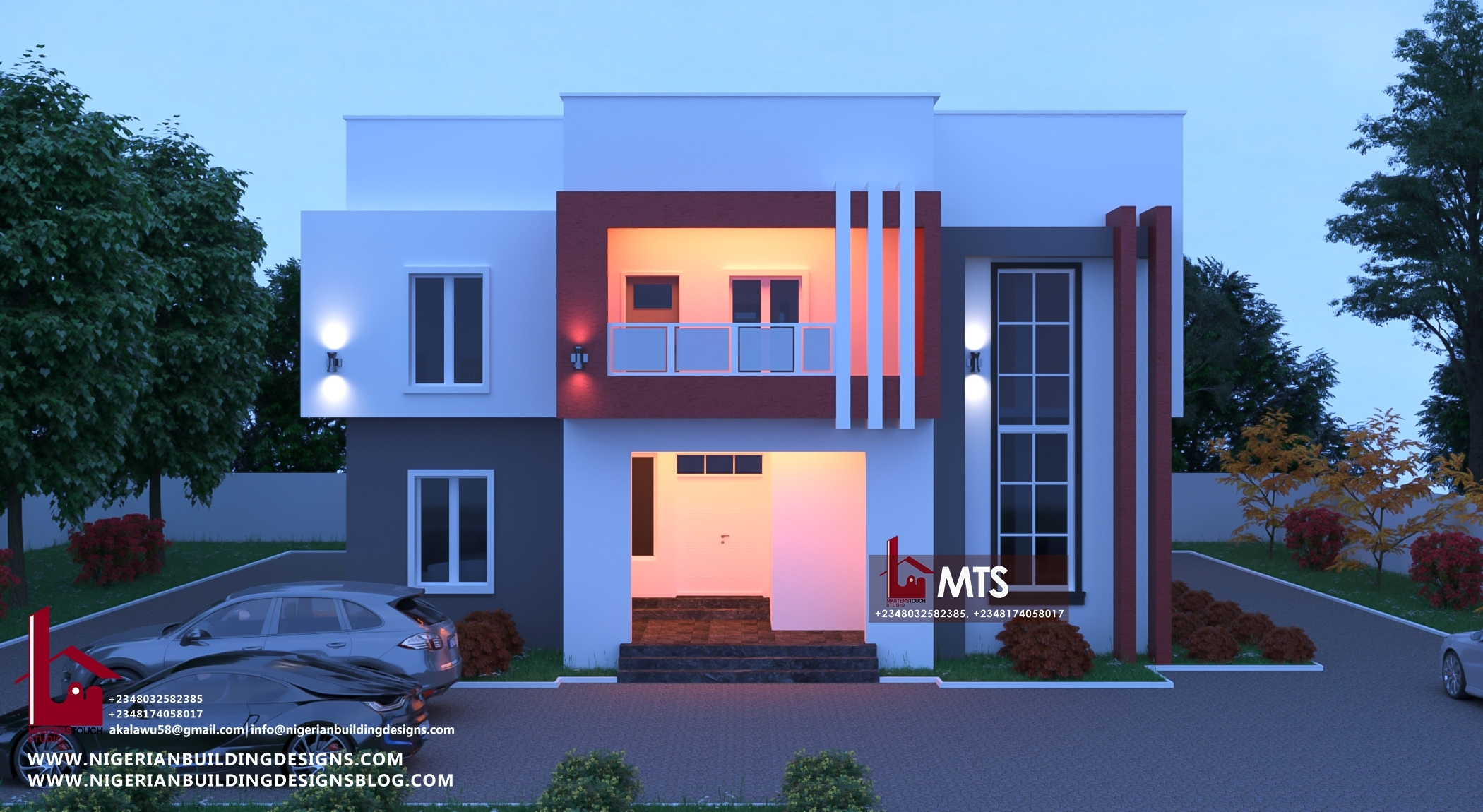 4 BEDROOM DUPLEX RF D4024 NIGERIAN BUILDING DESIGNS 4 BEDROOM DUPLEX RF D4024 NIGERIAN BUILDING DESIGNS