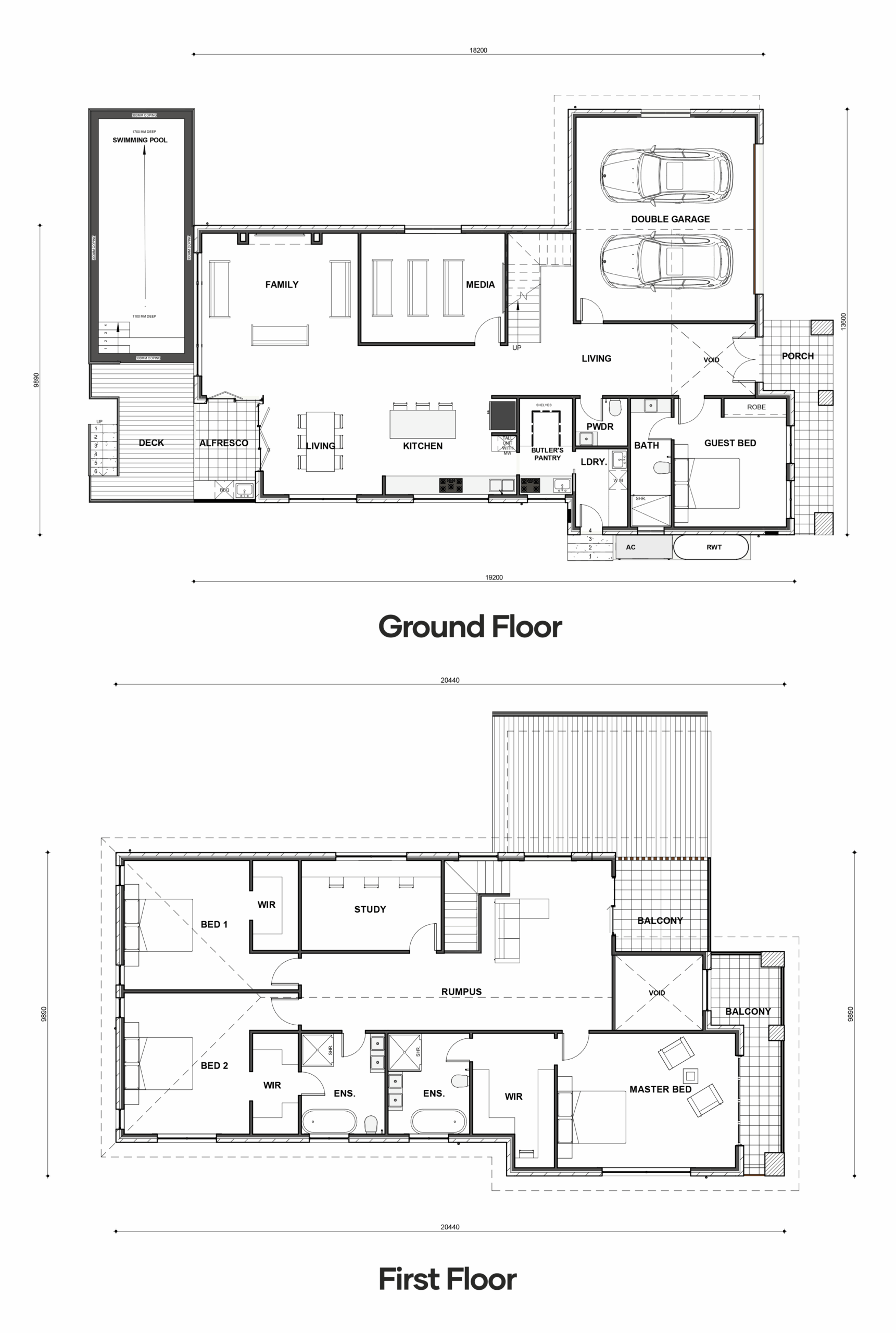4 Bedroom House Plans 4 Bedroom House Plans