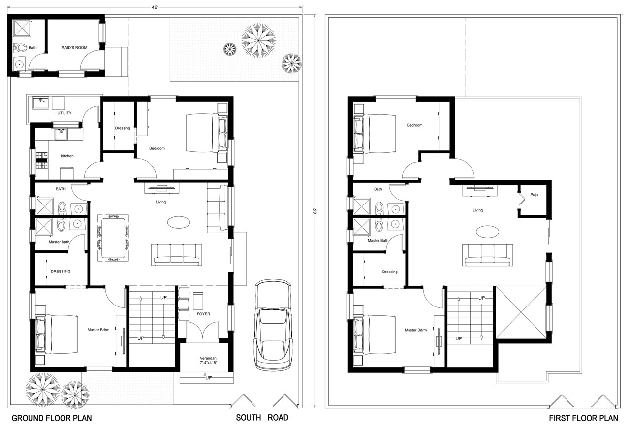 4 Bedroom House Plans Houzone 4 Bedroom House Plans Houzone