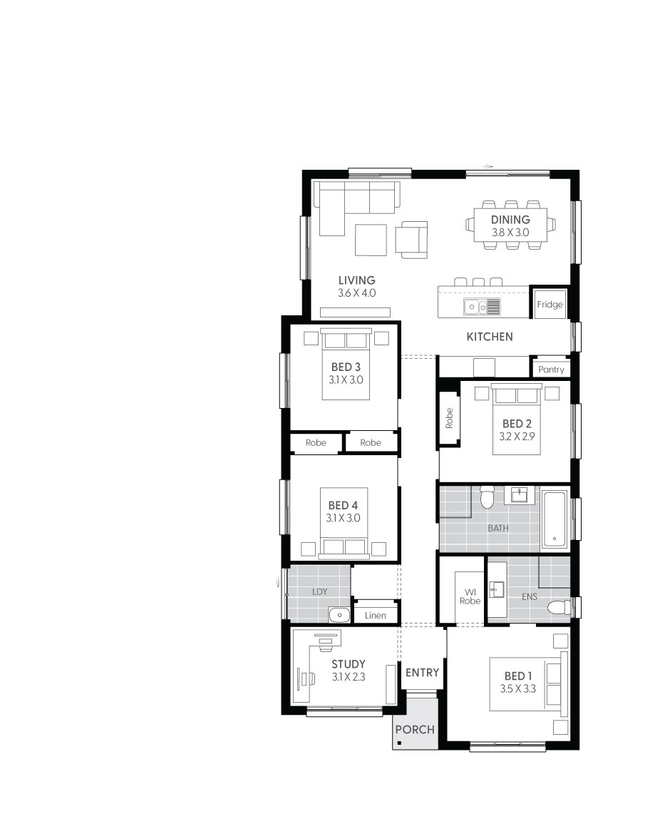 4 Bedroom House Plans Wilson Homes 4 Bedroom House Plans Wilson Homes