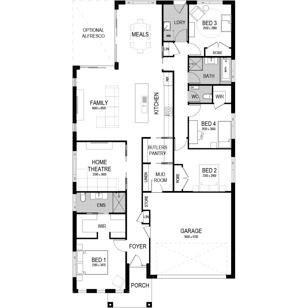 Square House Plans 4 Bedrooms Square House Plans 4 Bedrooms