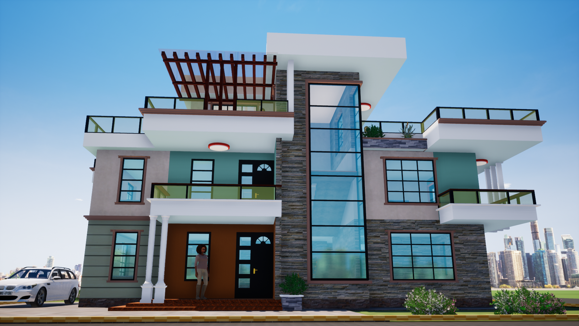 4 Bedroom Mansion House Plan with Sq Room At Ground Floor Muthurwa 4 Bedroom Mansion House Plan with Sq Room At Ground Floor Muthurwa