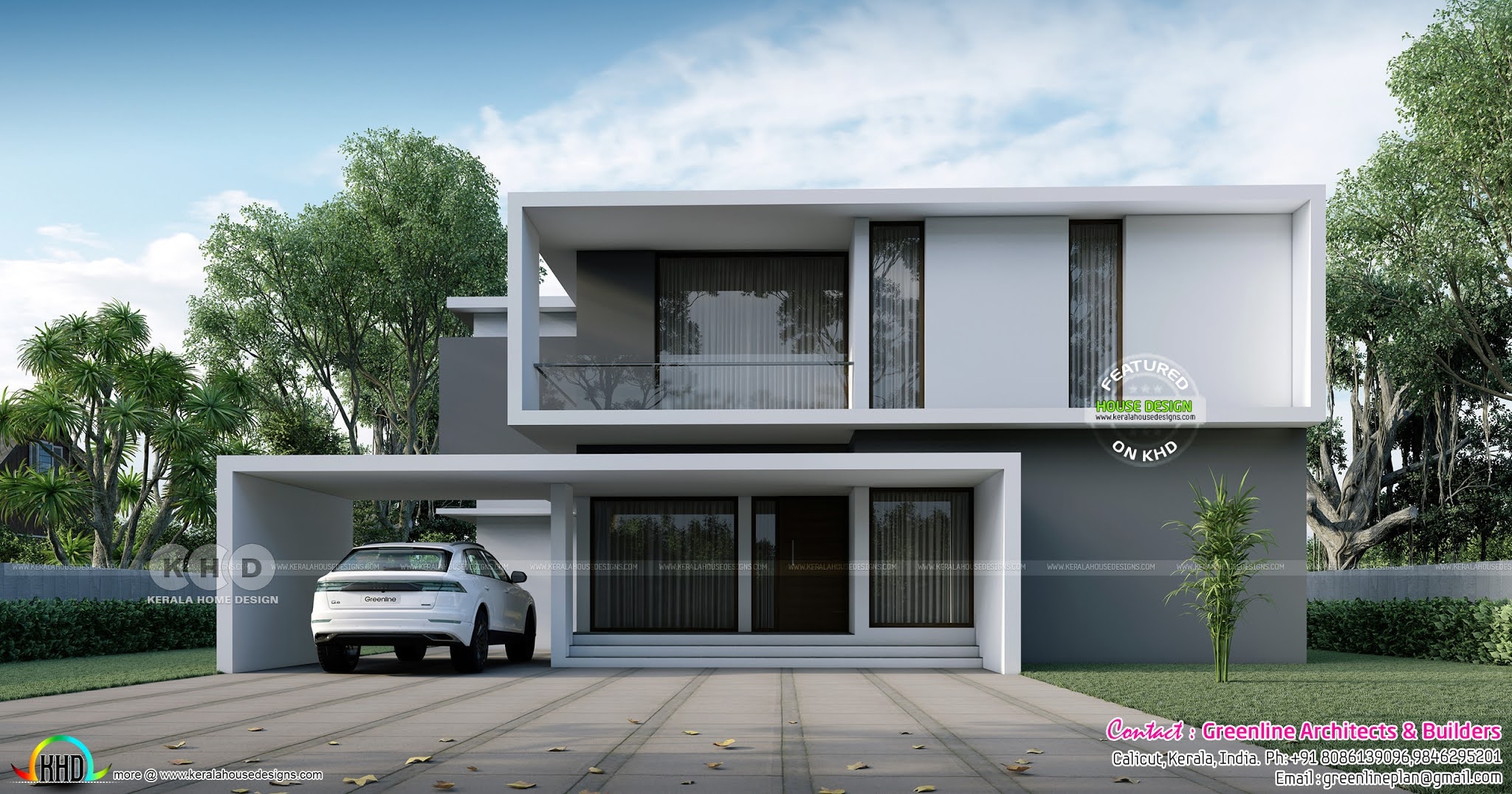 4 Bedroom Minimalist Home 2500 Sq ft Kerala Home Design And Floor Plans 10K Dream Houses 4 Bedroom Minimalist Home 2500 Sq ft Kerala Home Design And Floor Plans 10K Dream Houses