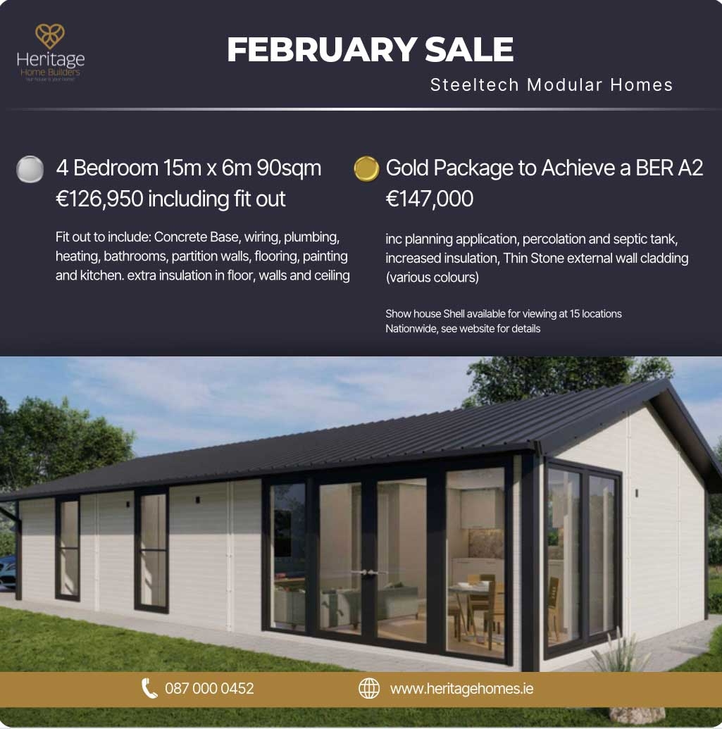 4 Bedroom Modular Home Heritage Homes House Designs U0026 Plans Ireland