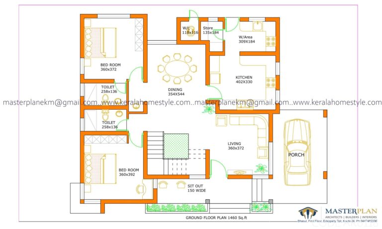 4 BHK PLAN 2210 Sq Ft Kerala House Plan Kerala Home Design Architect Kerala Best Home Design Best Architect