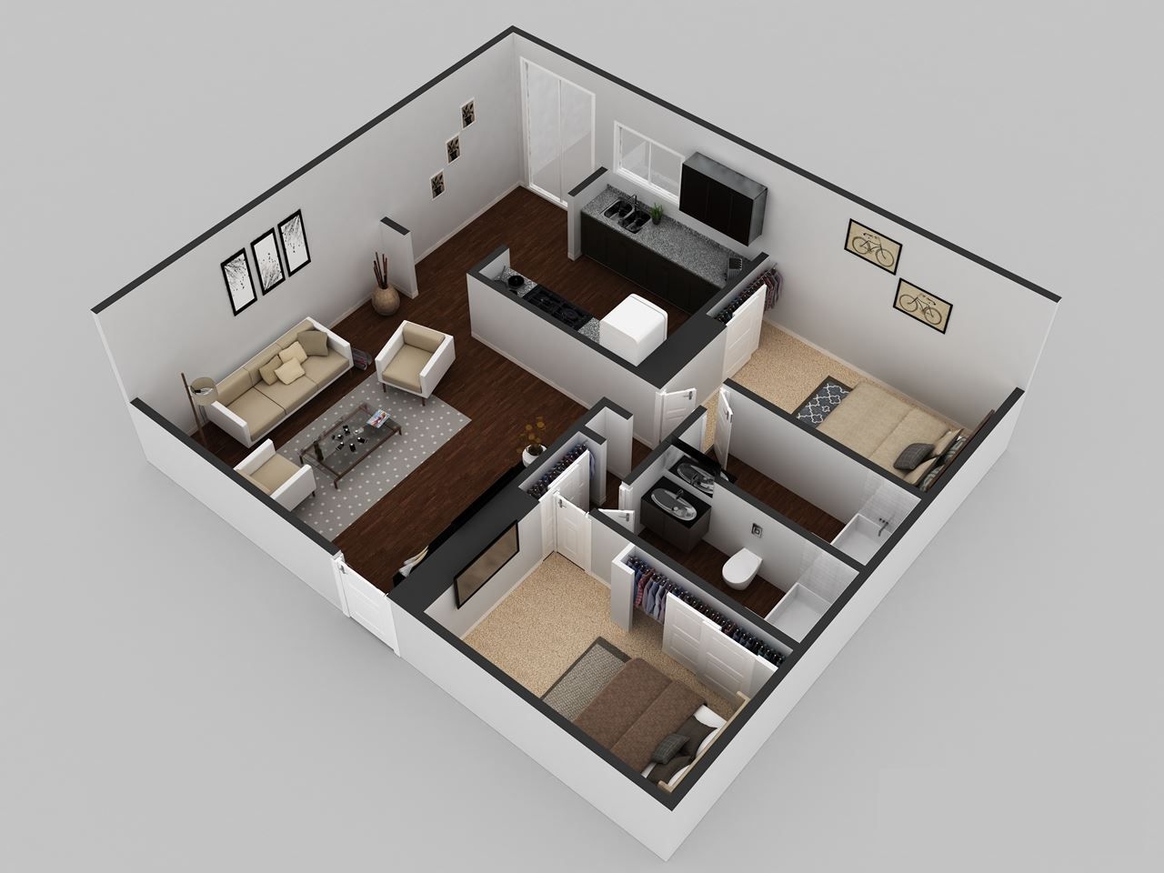 4 House Plans In 3D That Will Inspire You To Design Your Own Home Homify 4 House Plans In 3D That Will Inspire You To Design Your Own Home Homify