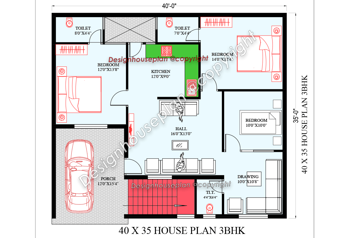 40x35 Affordable House Design 40x35 Affordable House Design