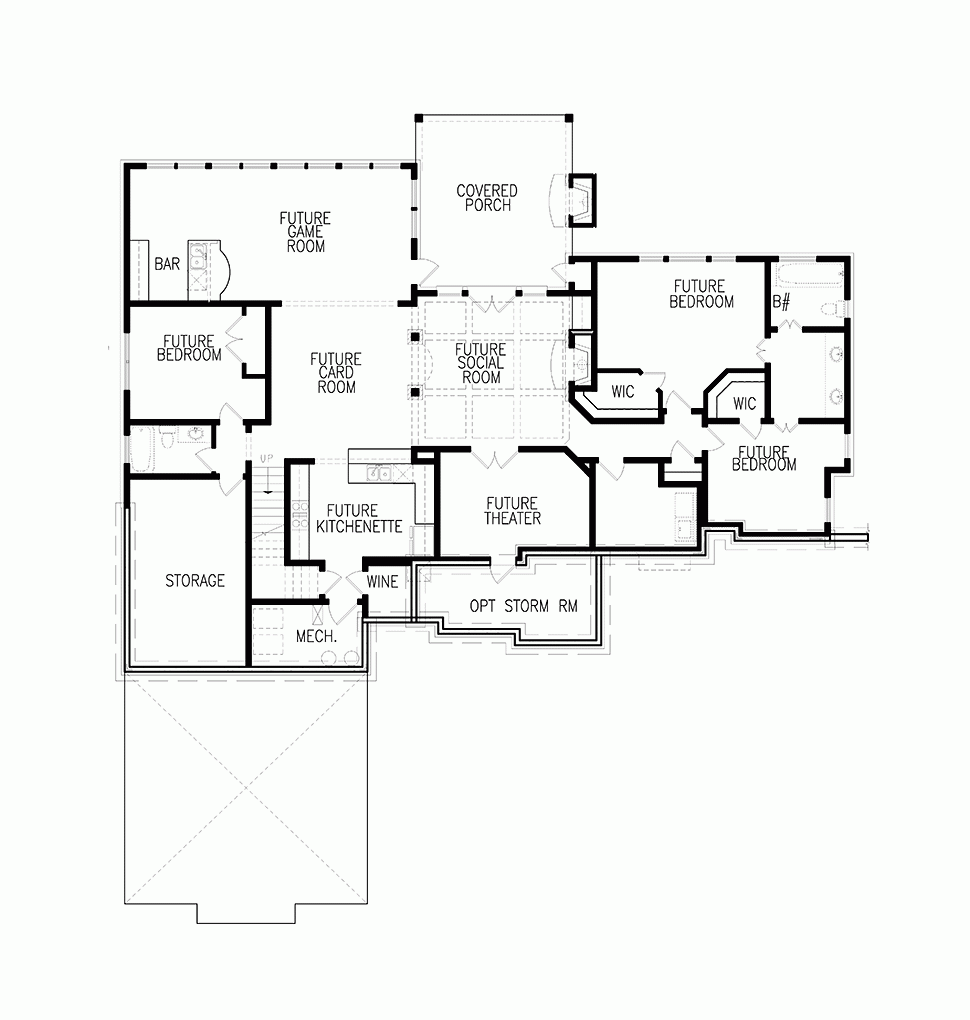 5 Bedroom 4 Bath House Plans
