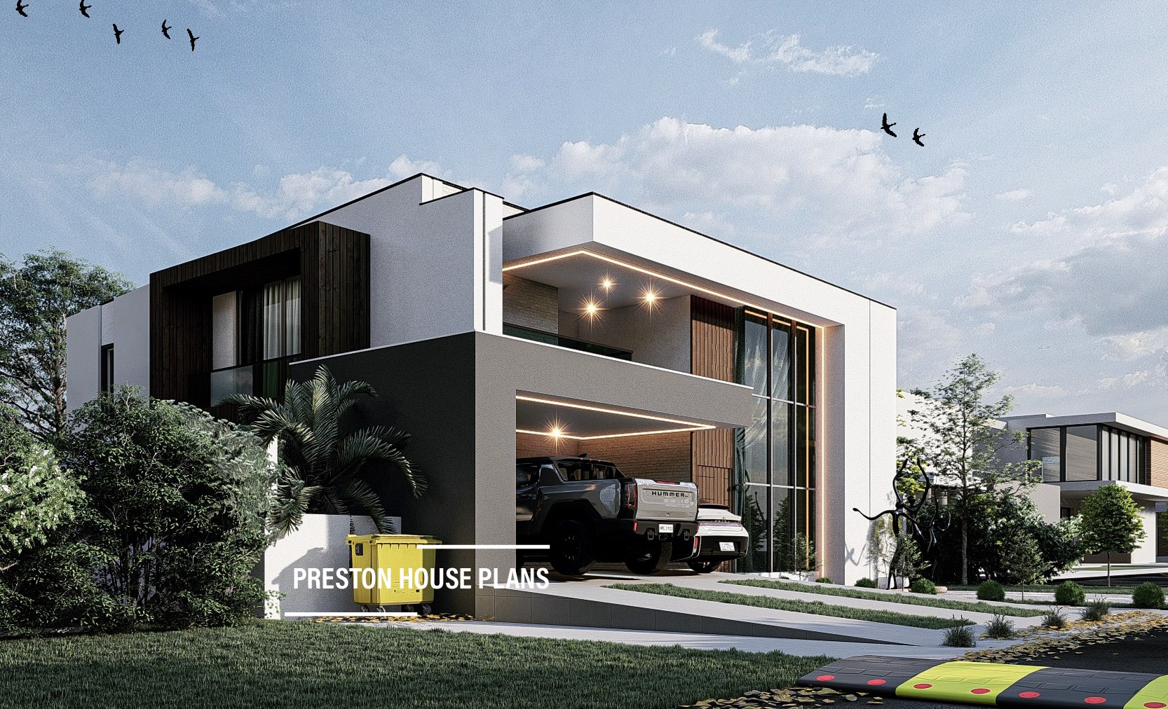 5 Bedroom Contemporary Home Preston House Plans 5 Bedroom Contemporary Home Preston House Plans