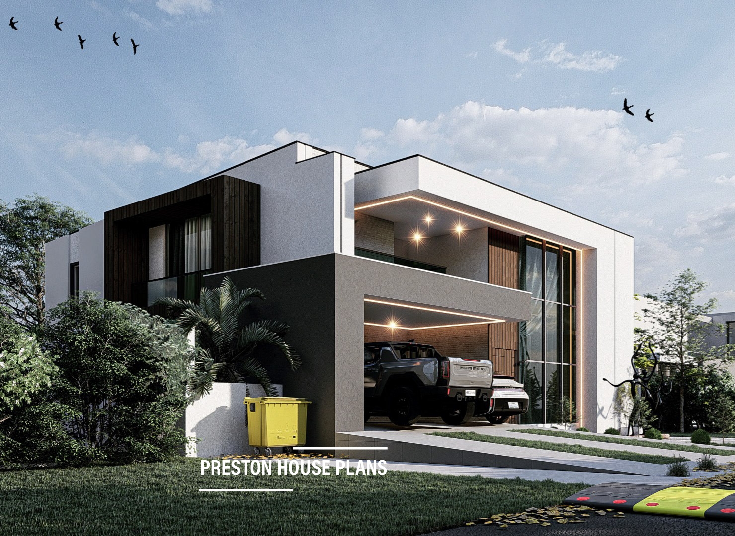 5 Bedroom Contemporary Home Preston House Plans 5 Bedroom Contemporary Home Preston House Plans