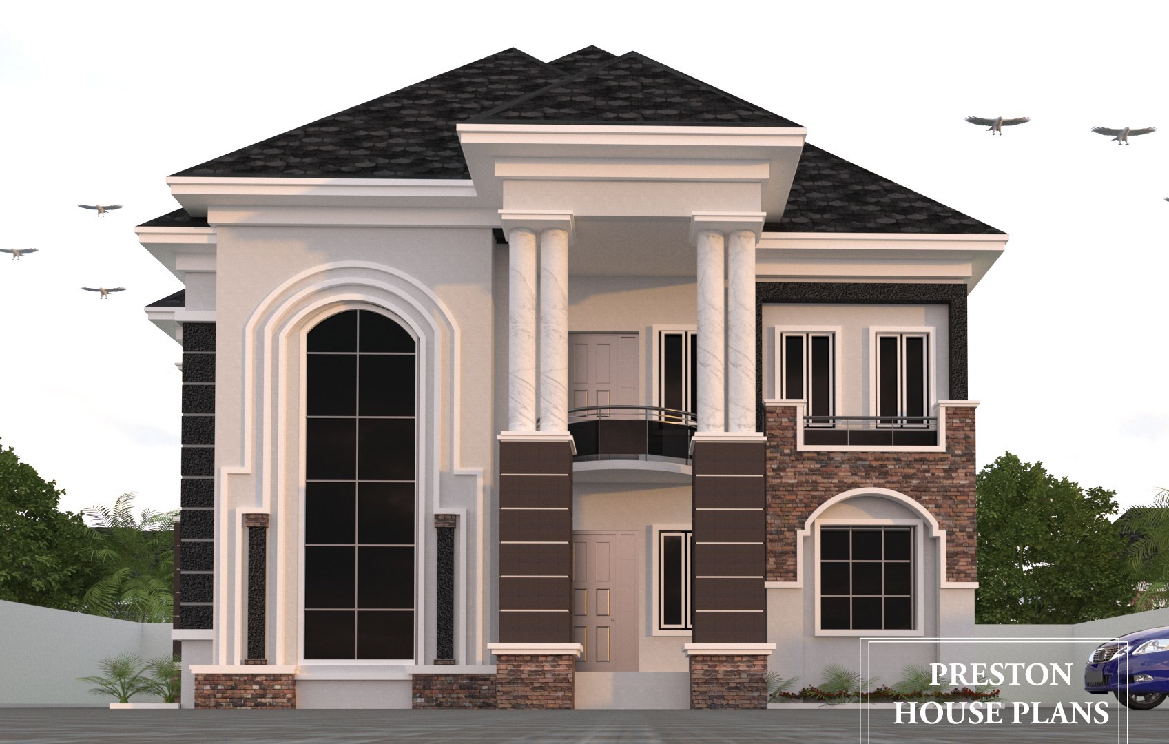 5 Bedroom Duplex House Plan Preston House Plans 5 Bedroom Duplex House Plan Preston House Plans