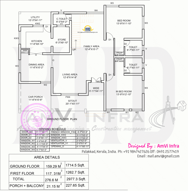 5 Bedroom House Elevation With Floor Plan Kerala Home Design And Floor Plans 10K Dream Houses
