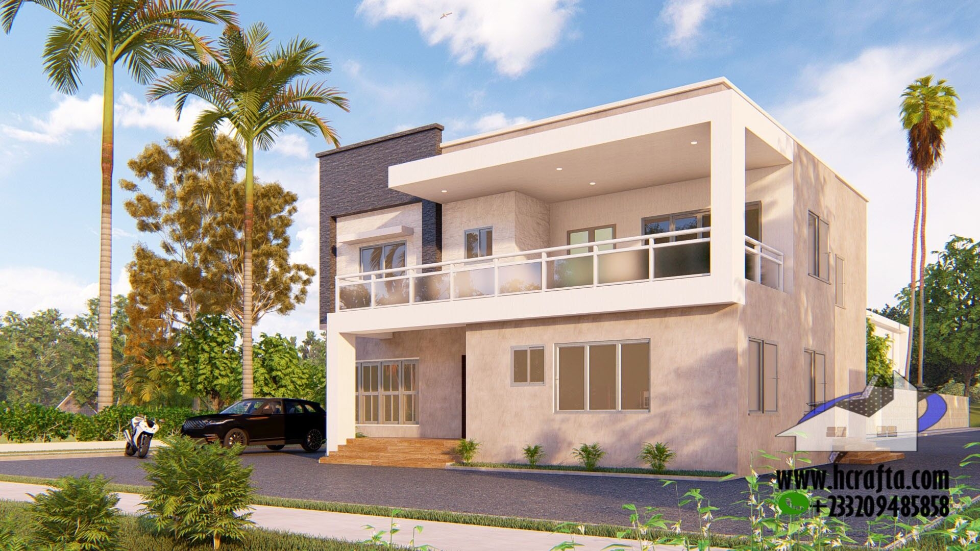 5 Bedroom House Modern Box Architecture HCrafta