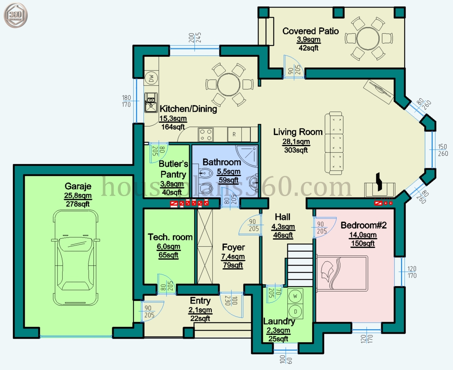 5 Bedroom House Plans Five Rooms