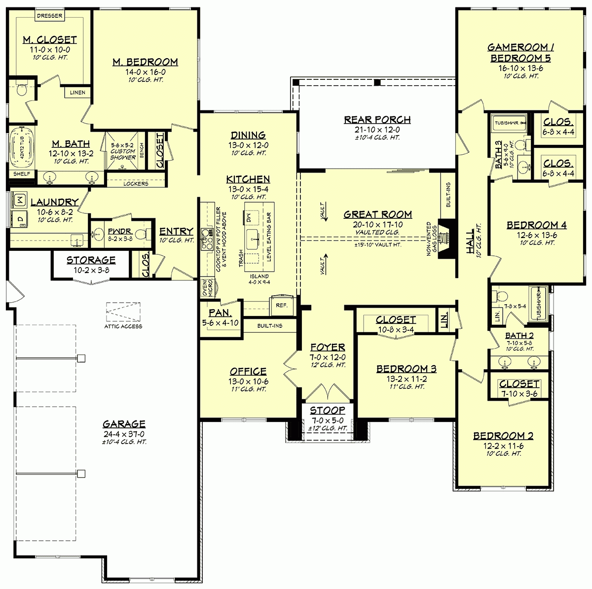 5 Bedroom House Plans U0026 Floor Plans 5 Bedroom House Plans U0026 Floor Plans