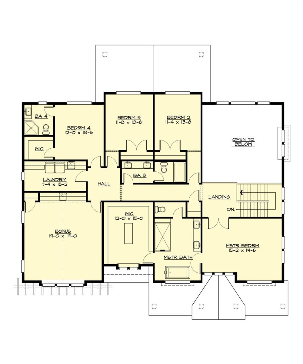 5 Bedroom Luxury Farm House Style House Plan 1381 Plan 1381 5 Bedroom Luxury Farm House Style House Plan 1381 Plan 1381