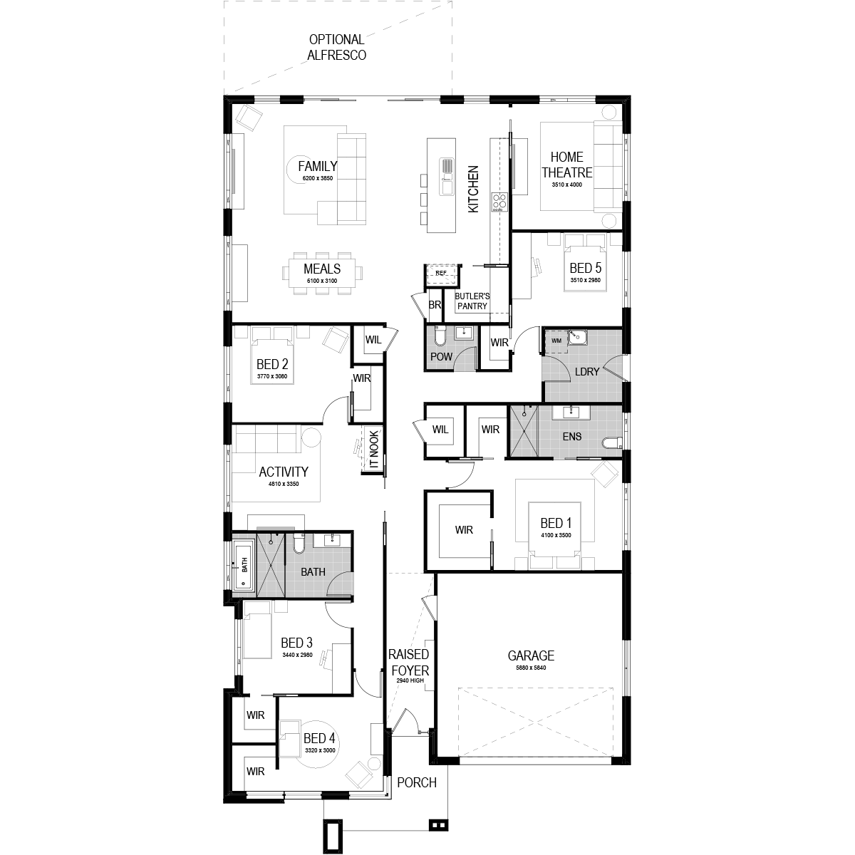 5 Bedroom Single Storey Plans 25 Display Homes In NSW 5 Bedroom Single Storey Plans 25 Display Homes In NSW