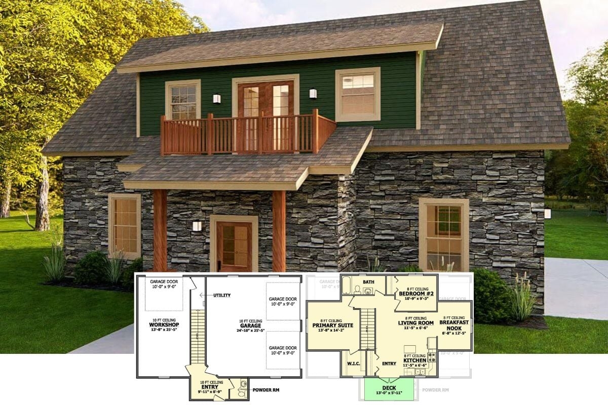 50 Carriage House Floor Plans