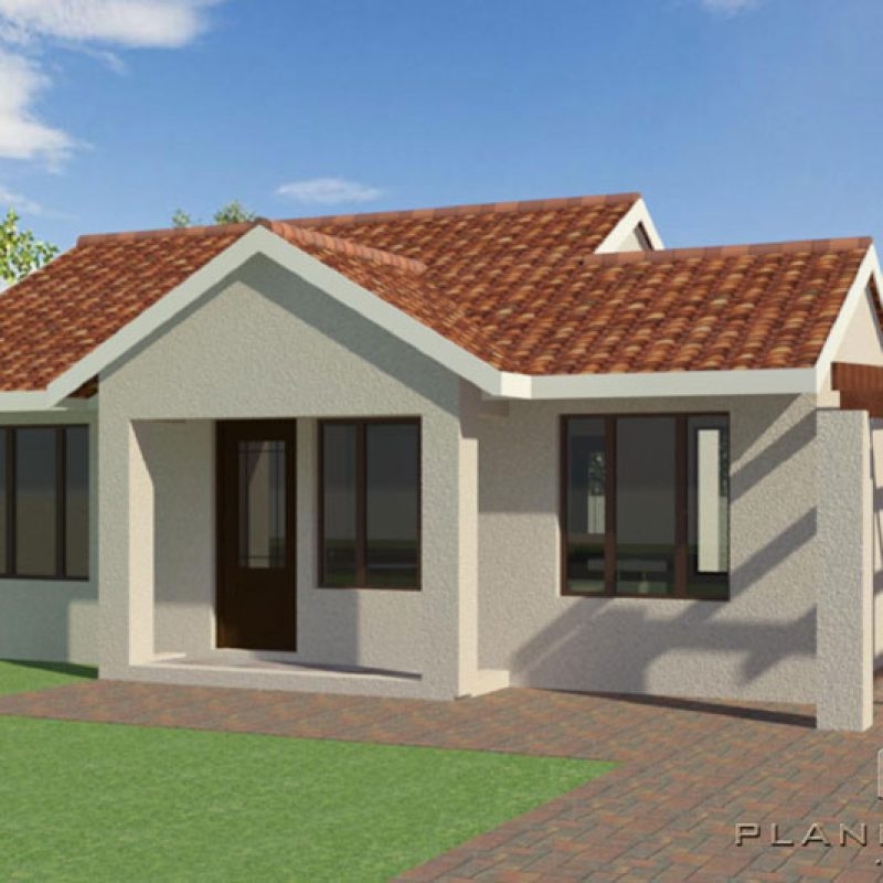 55sqm House Plans PDF Downloads 2 Bedroom House Plan Plandeluxe 55sqm House Plans PDF Downloads 2 Bedroom House Plan Plandeluxe