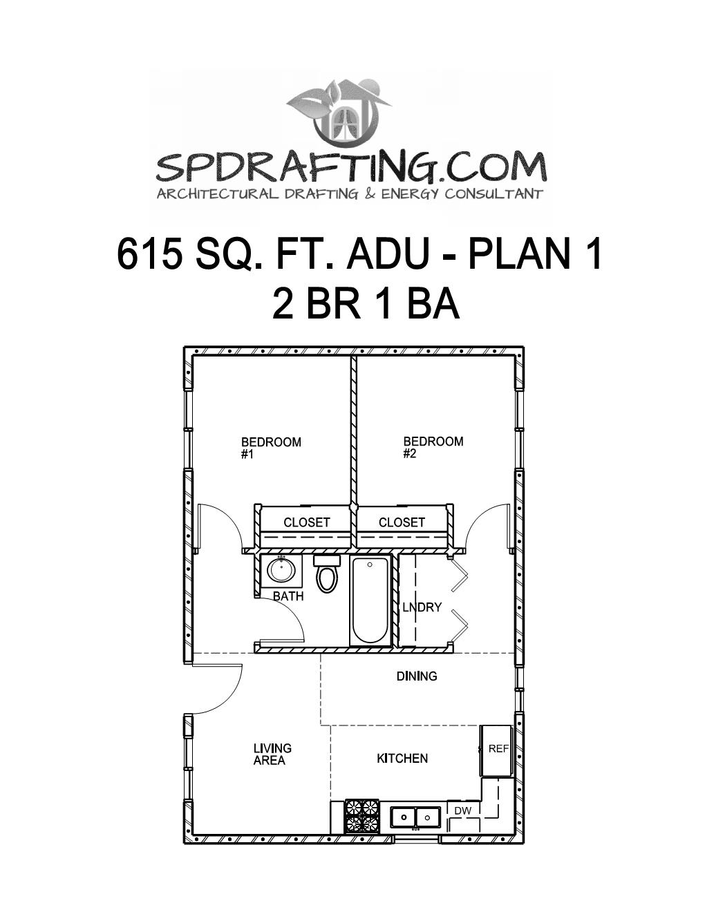 2 Bedroom Adu House Plans 2 Bedroom Adu House Plans