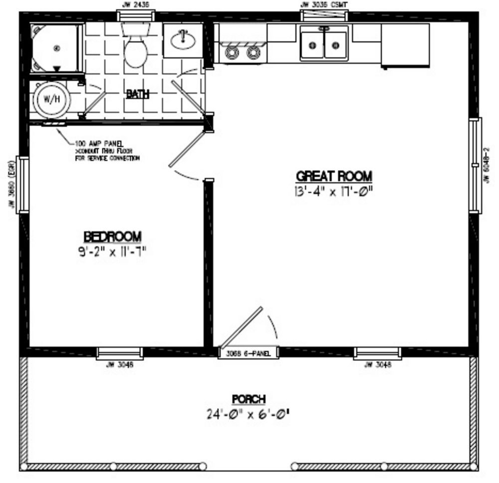 8 24x24 Floor Plans Ideas Floor Plans House Floor Plans Tiny 