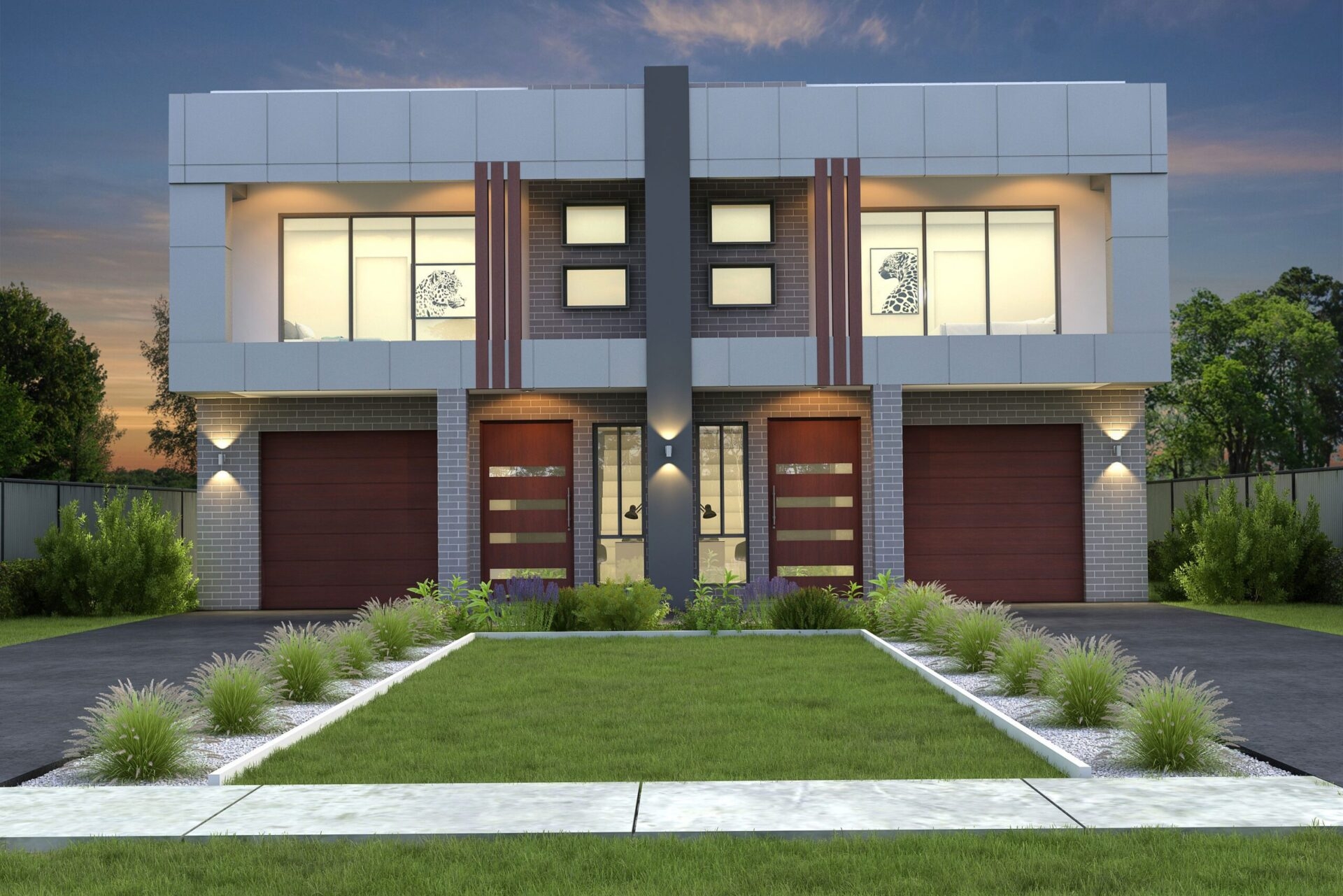 8 Bedroom Double Storey House Plans