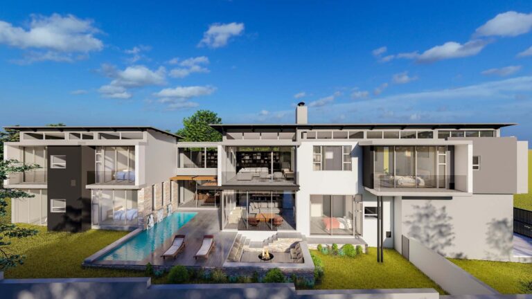 8 Bedroom House 8B 6B 4G 739 Architect Plan