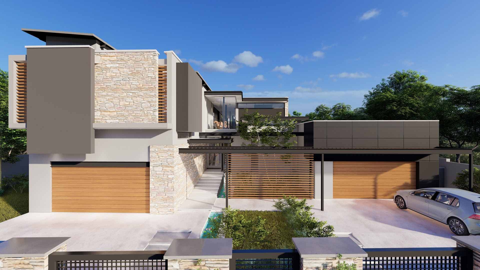 8 Bedroom House 8B 6B 4G 739 Architect Plan