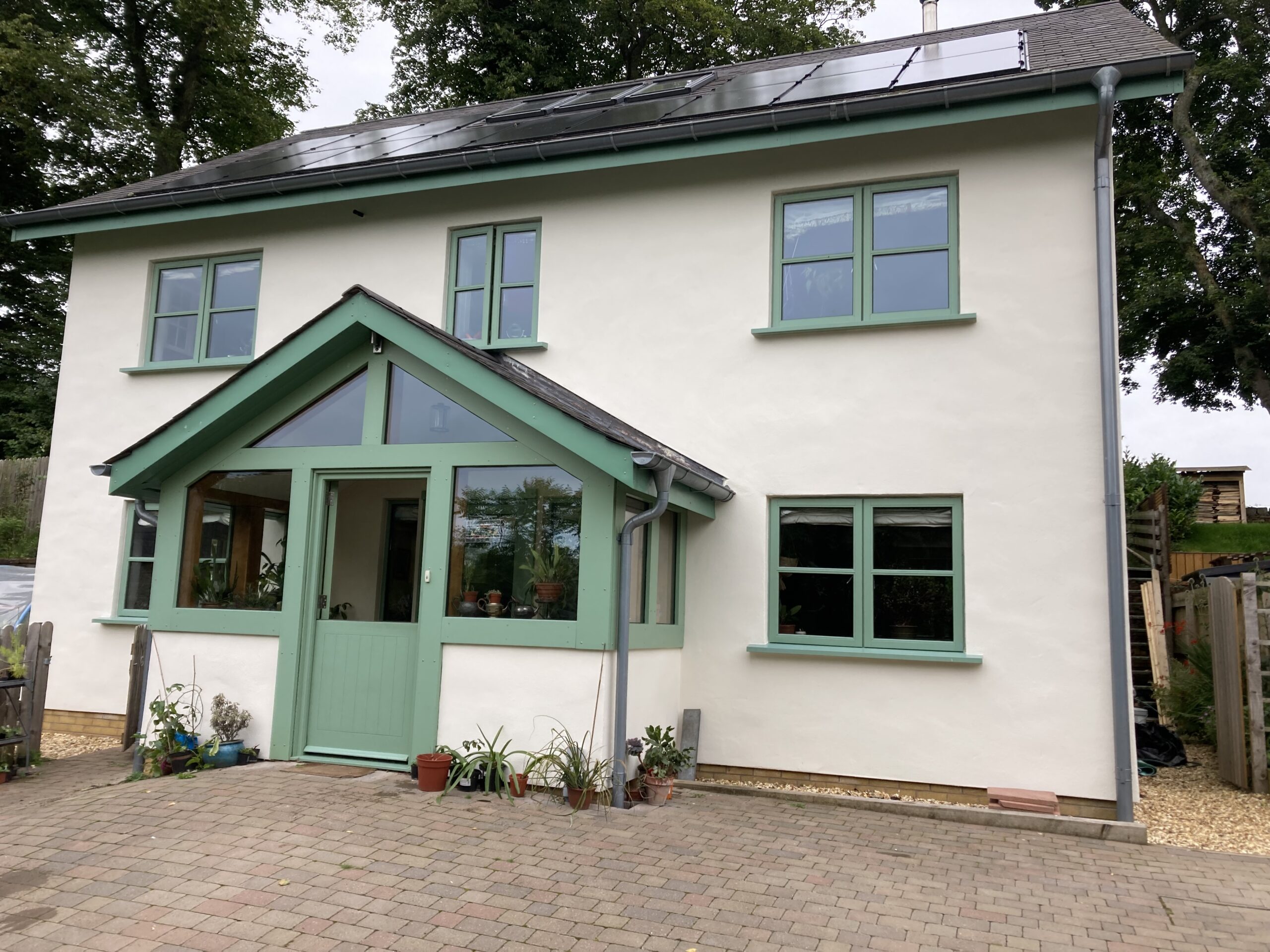 A Straw Bale House Built With Clever Technologies Celtic Sustainables A Straw Bale House Built With Clever Technologies Celtic Sustainables