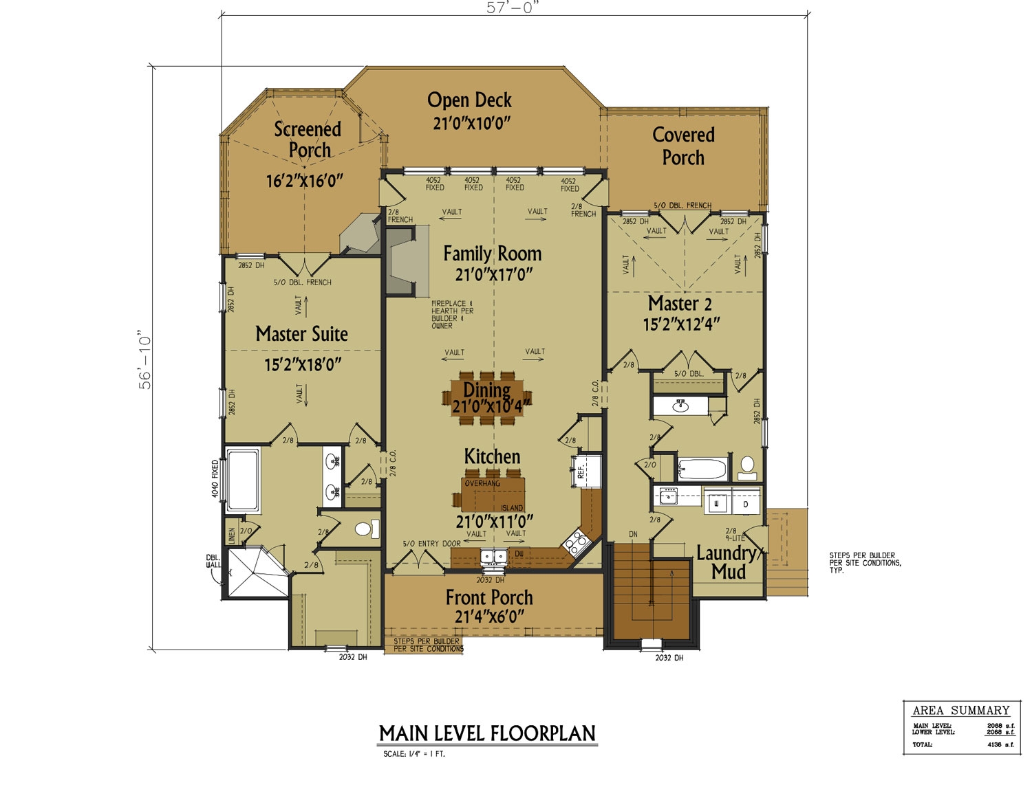 Appalachia Double A House Plan With Two Master Bedroom S Appalachia Double A House Plan With Two Master Bedroom S