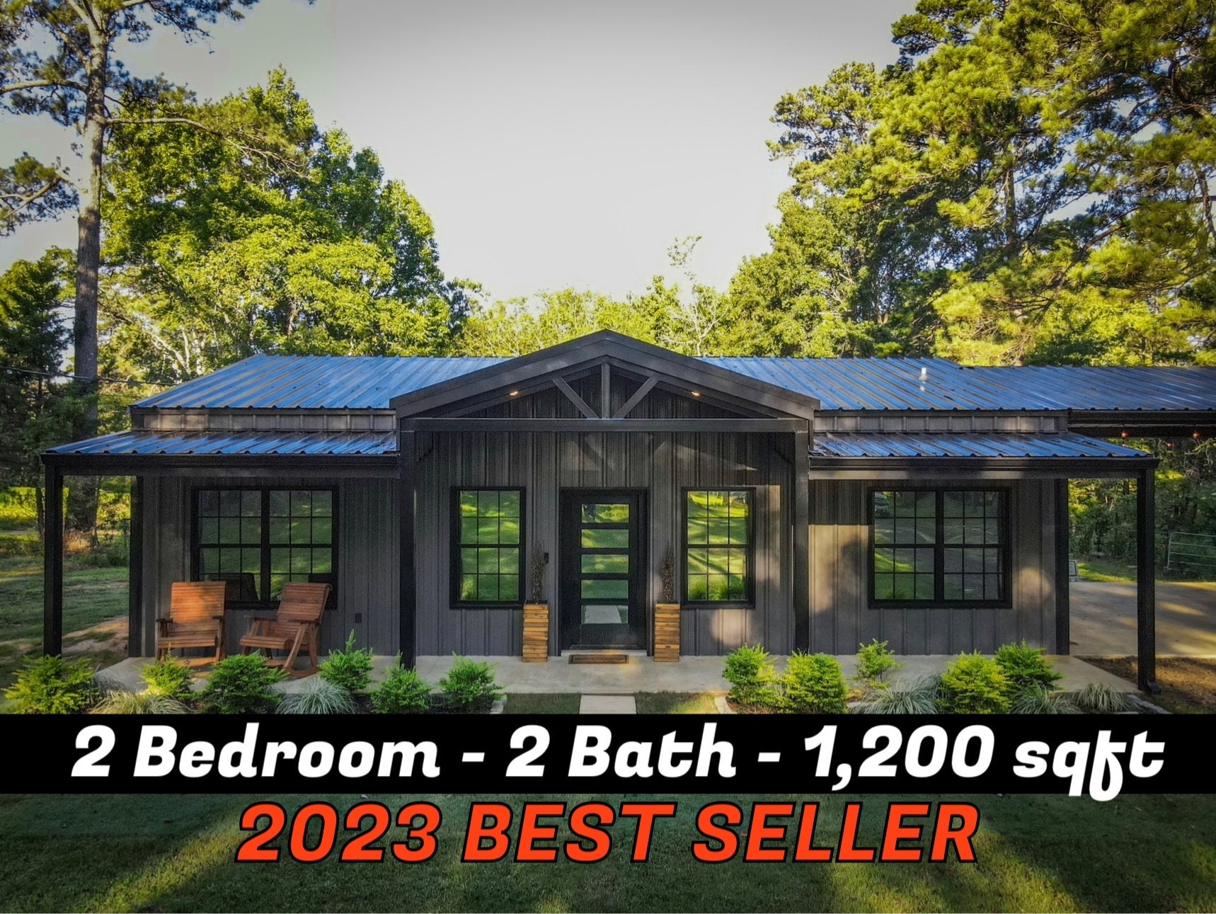 2 Bedroom Barndominium House Plans