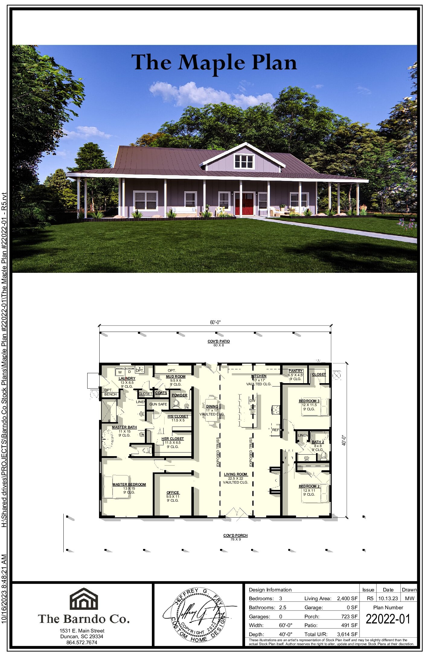 3 Bedroom Barndominium House Plans 3 Bedroom Barndominium House Plans