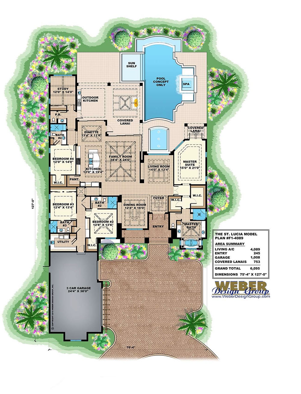 4 Bedroom Bi-Level House Plans